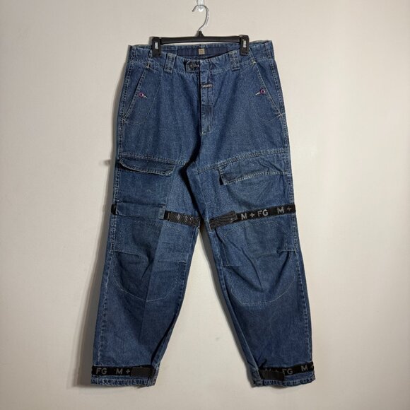 Vintage Y2K Marithe Francois Girbaud Baggy Jeans Men's 34 Shuttle Tape Skater - Picture 2 of 16